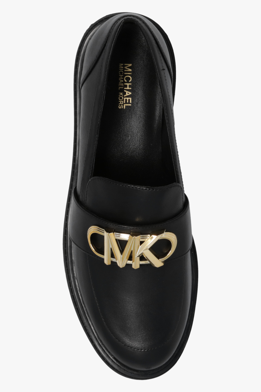 Michael kors loafers womens shop black